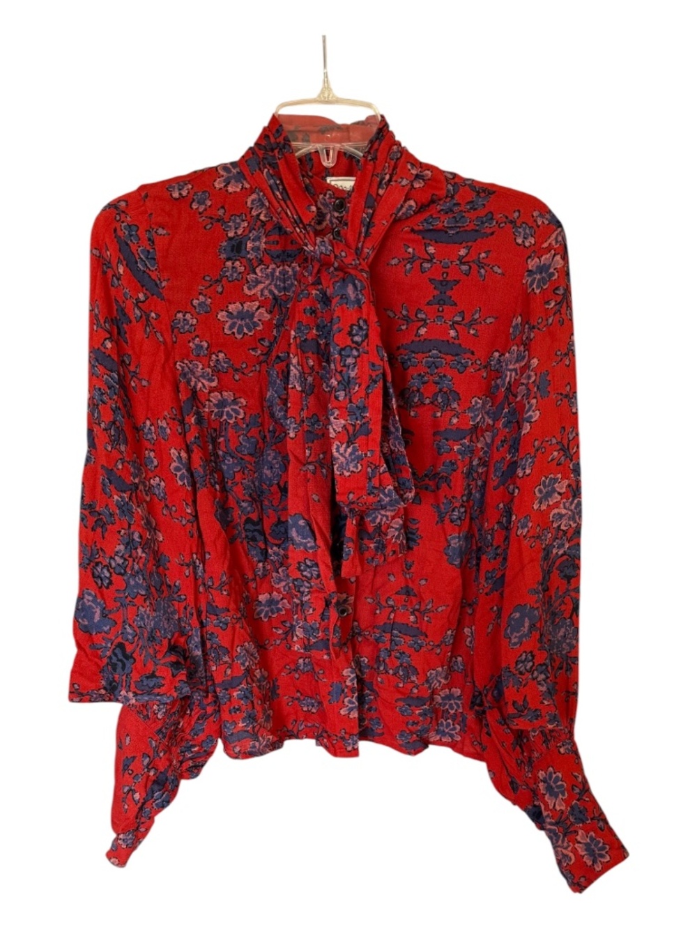 MILLE Gigi Top in Red Bloom | S